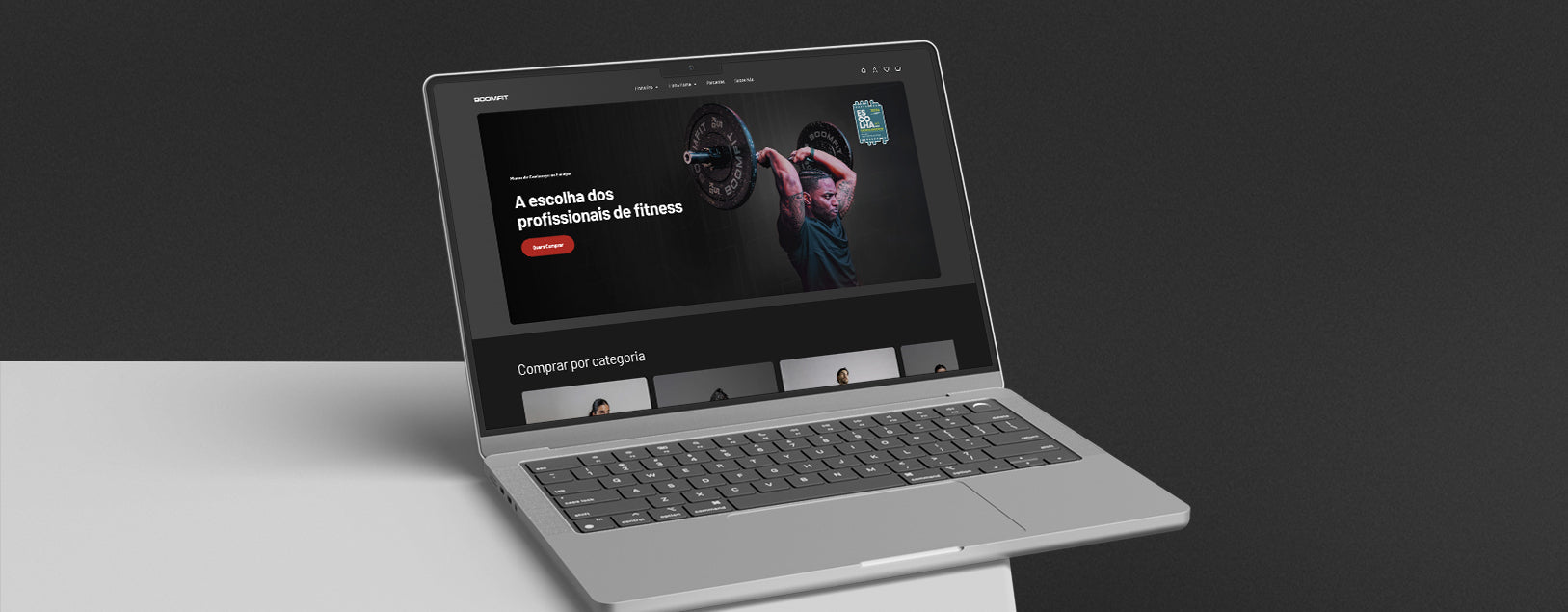 Nova Loja BOOMFIT: Mais rápida, mais intuitiva e pensada para profissionais de fitness