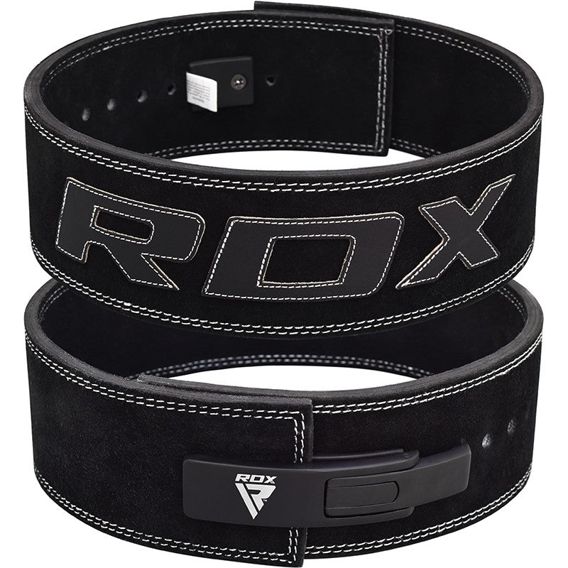 RDX T2 Weightlifting Half Finger Gym Gloves#color_black