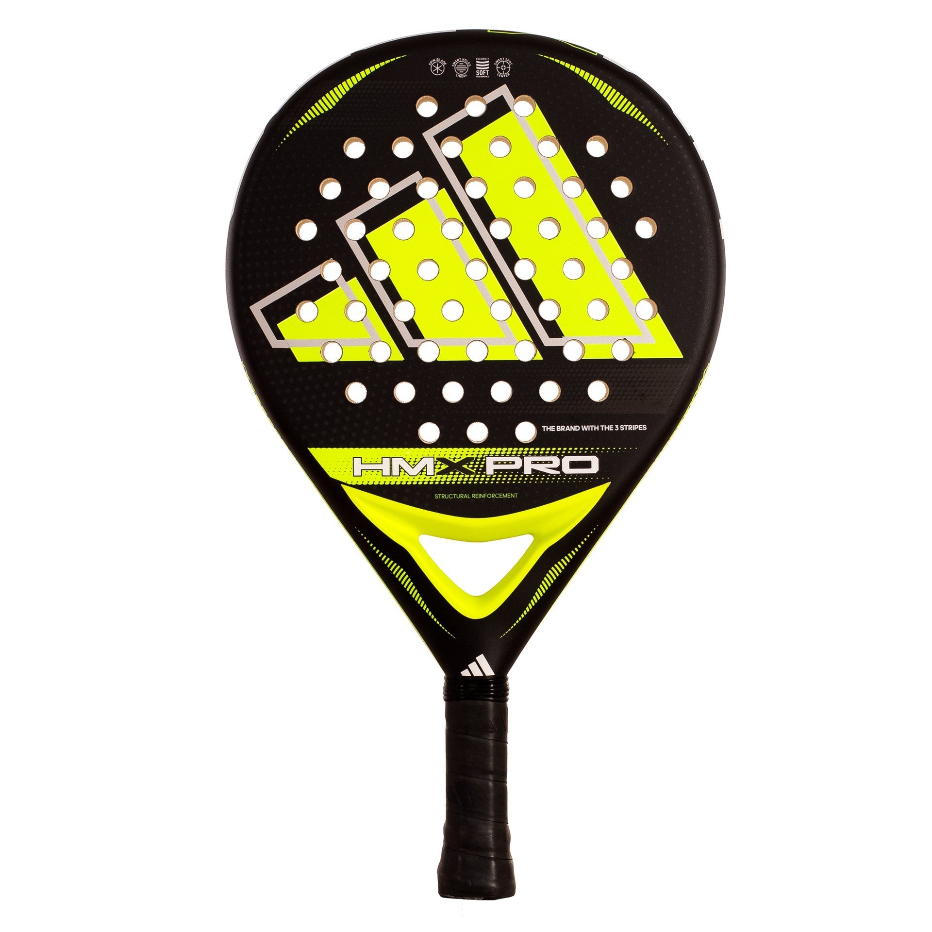 Raquete de padel Adidas HMX Pro preta/verde