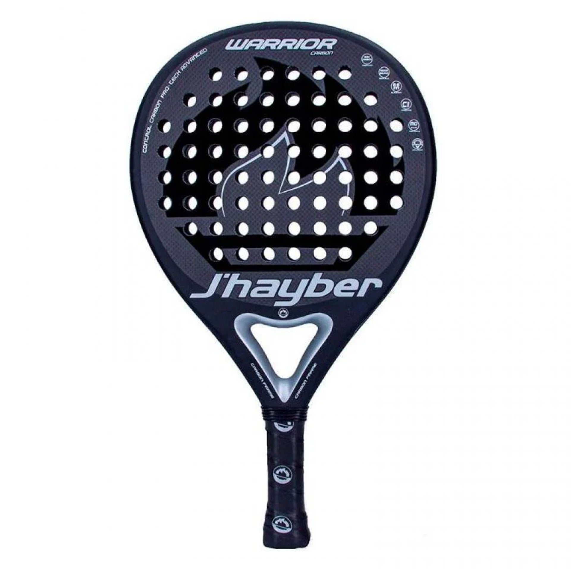 Raquete de padel JHAYBER WARRIOR CARBON BLACK