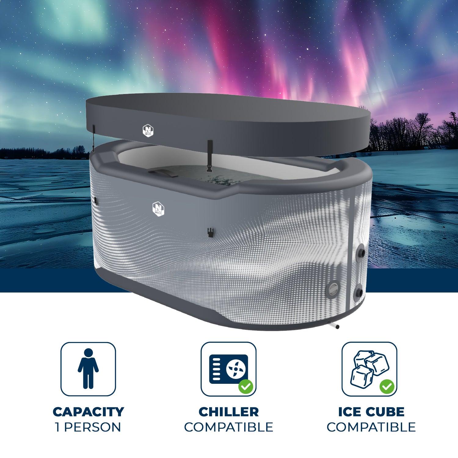 Baño de hielo NetSpa Järvi