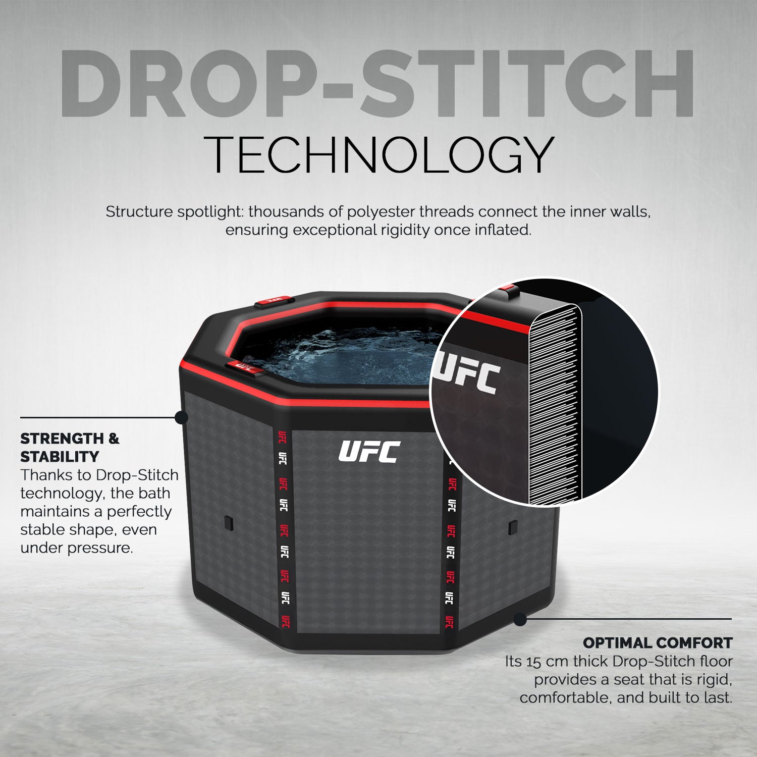Kąpiel lodowa Netspa UFC Octagon Wellness
