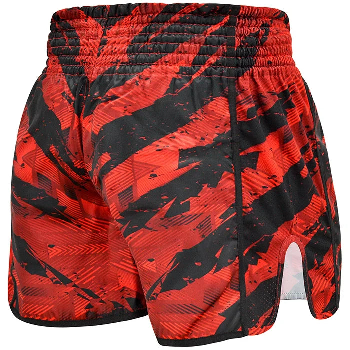 RDX K1-Low WAKO Kickboxing Shorts#color_red