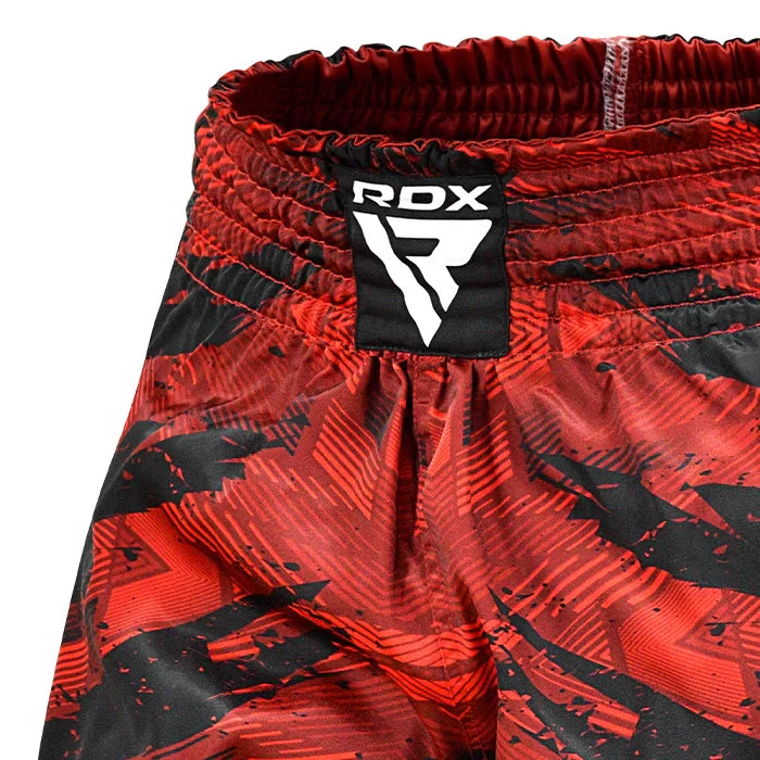 RDX K1-Low WAKO Kickboxing Shorts#color_red