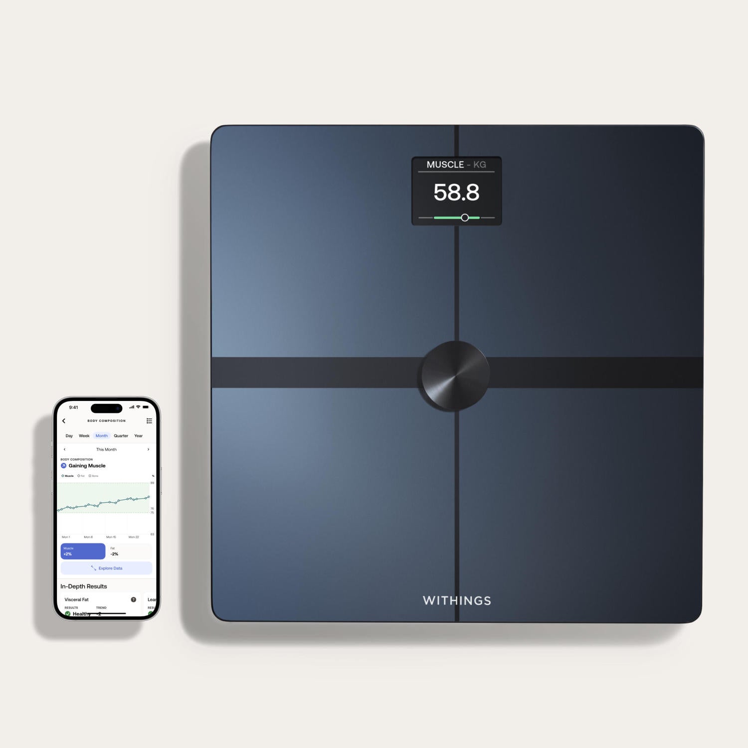 Báscula Body Smart - Black