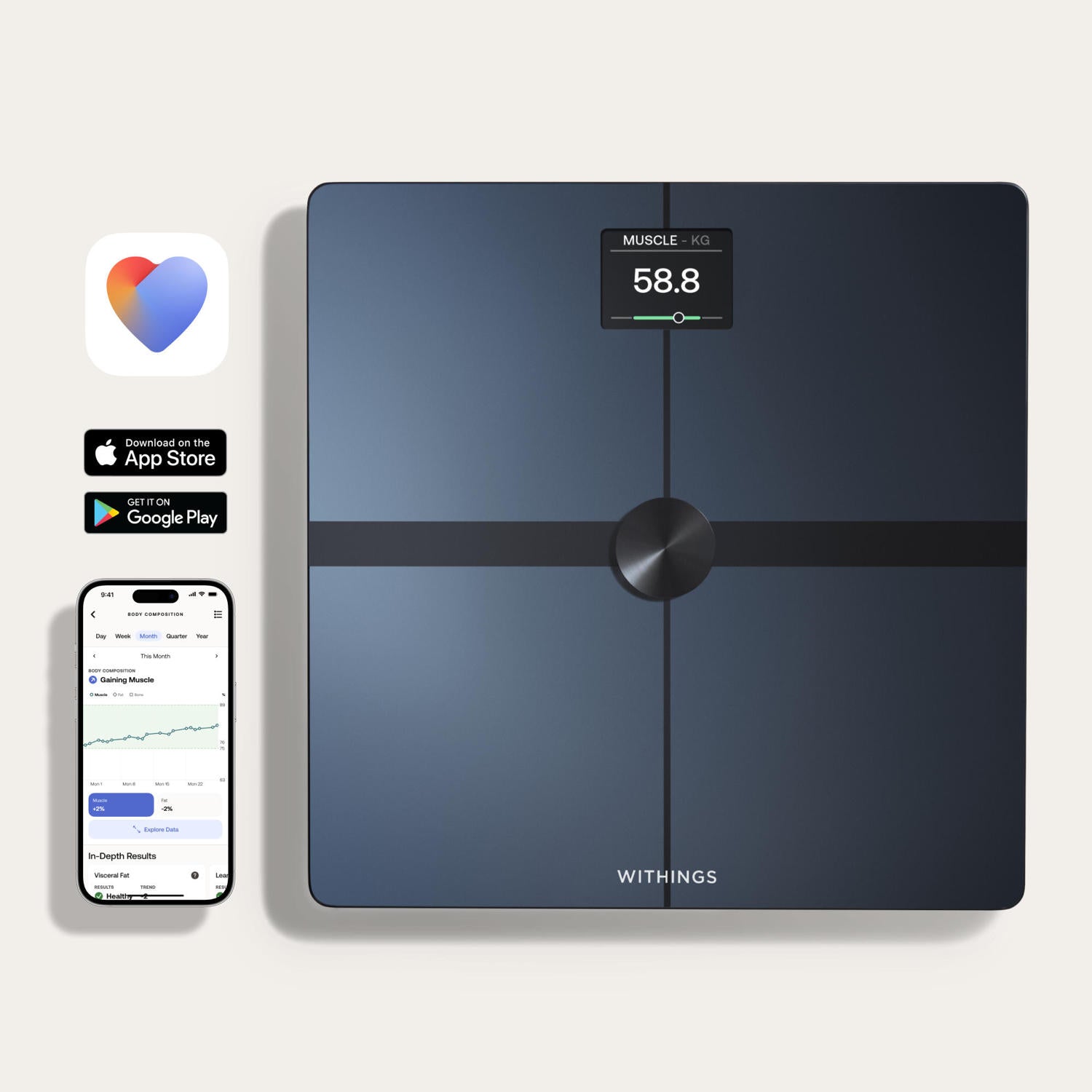 Báscula Body Smart - Black