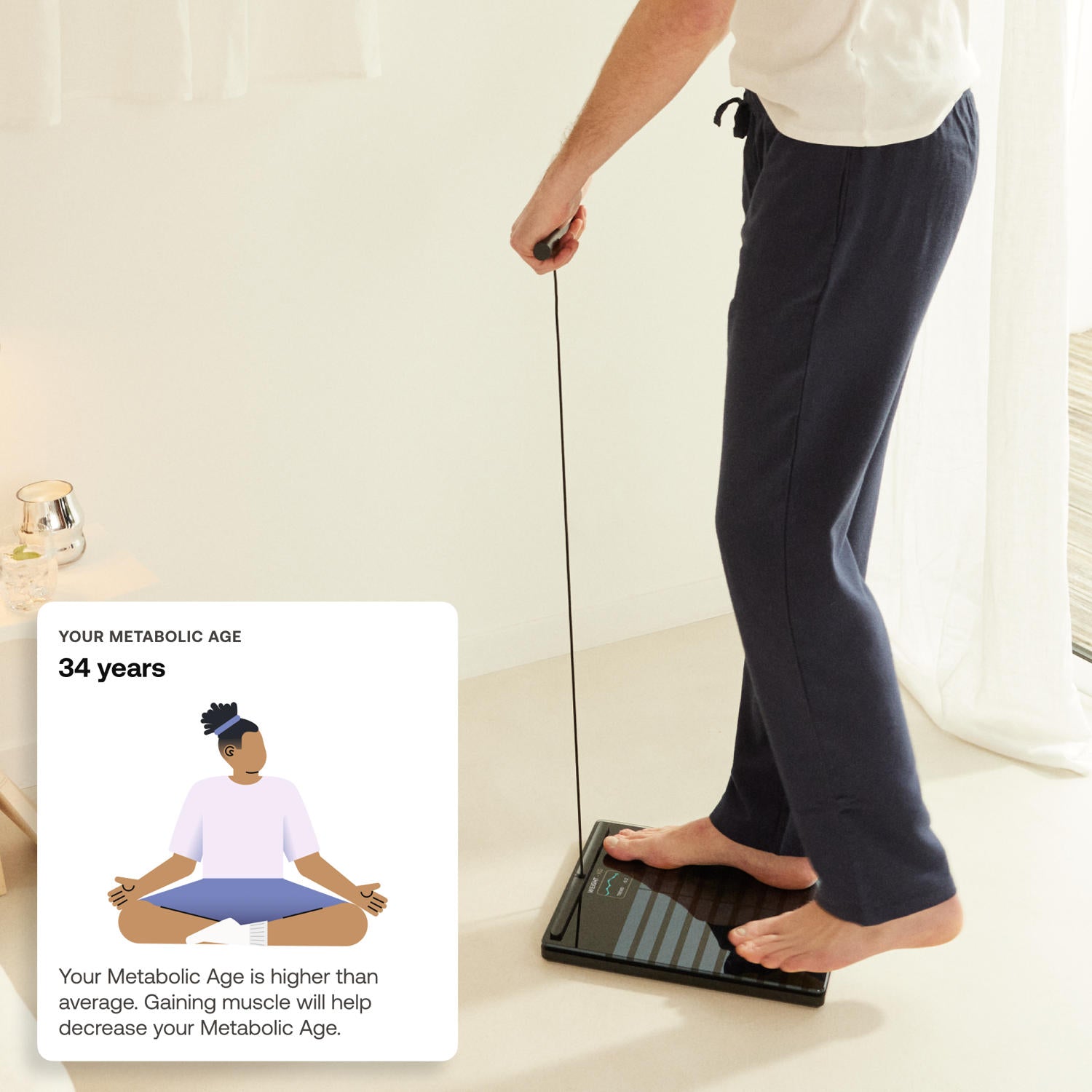 Báscula Body Scan - Black
