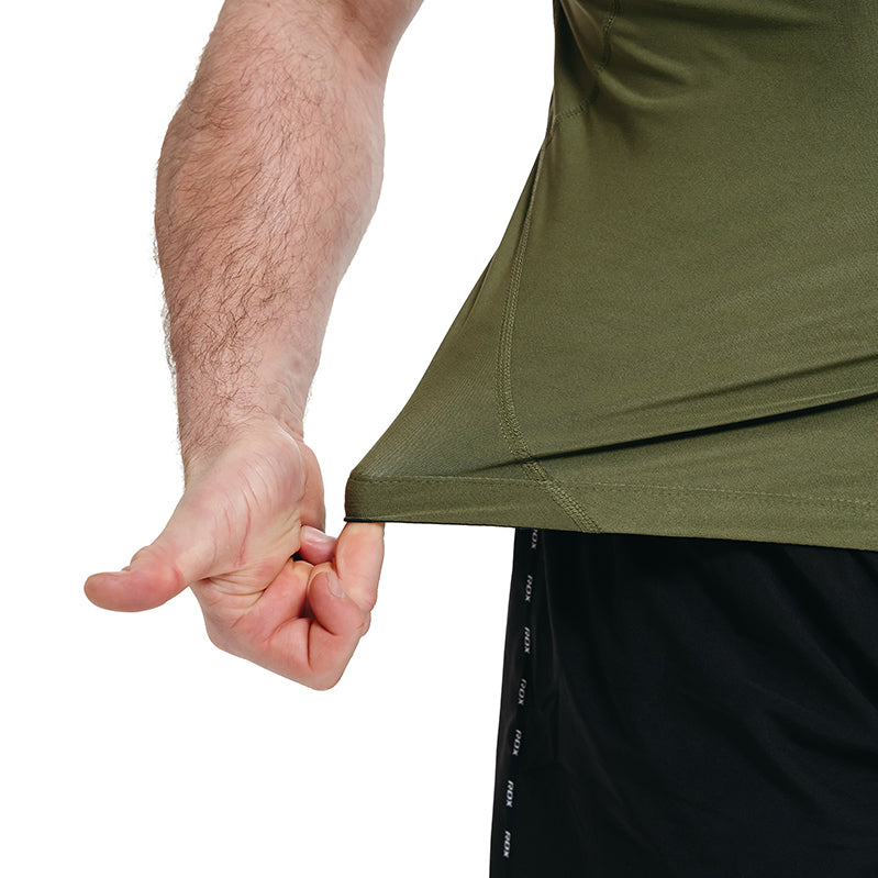 RDX M1 Men Sweat Vest Without Zipper REACH OEKO TEX 100 Certified#color_army-green