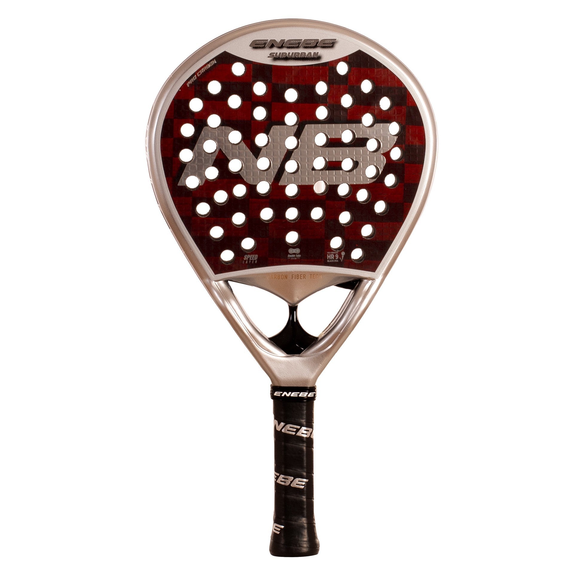 Raquete de padel ENEBE SUBURBAN RED 12K PRO