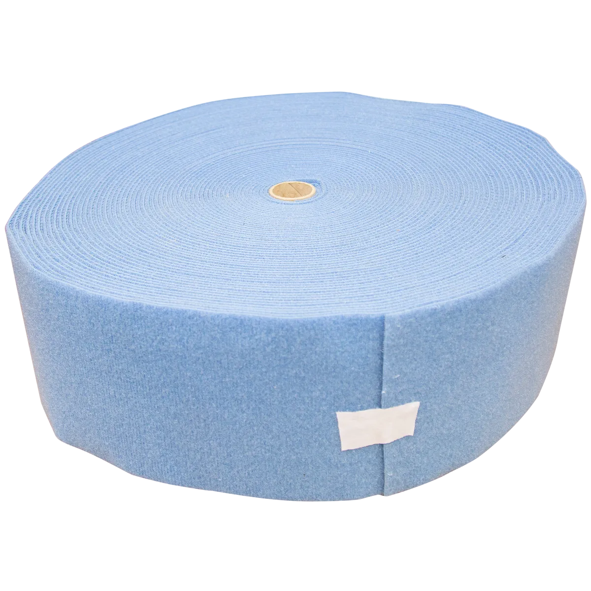 Hook and Loop tape blue 140 mm wide, spiethblue (per running meter)