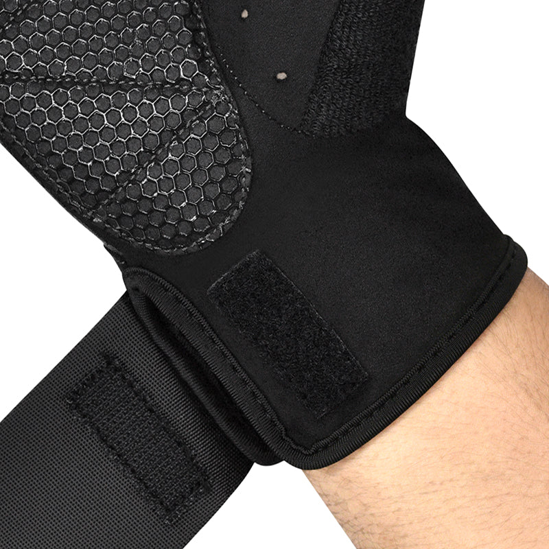 RDX W3 Workout Gym Gloves#color_black
