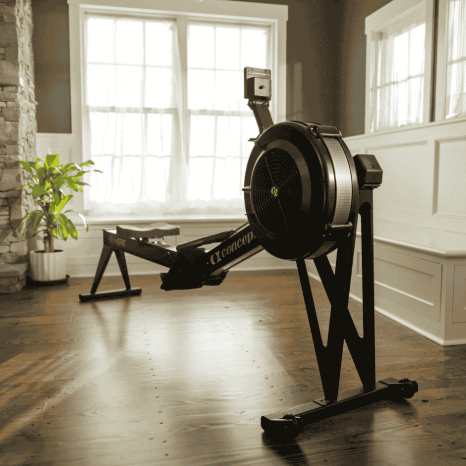 Concept2 RowErg PM5 - Piernas Largas