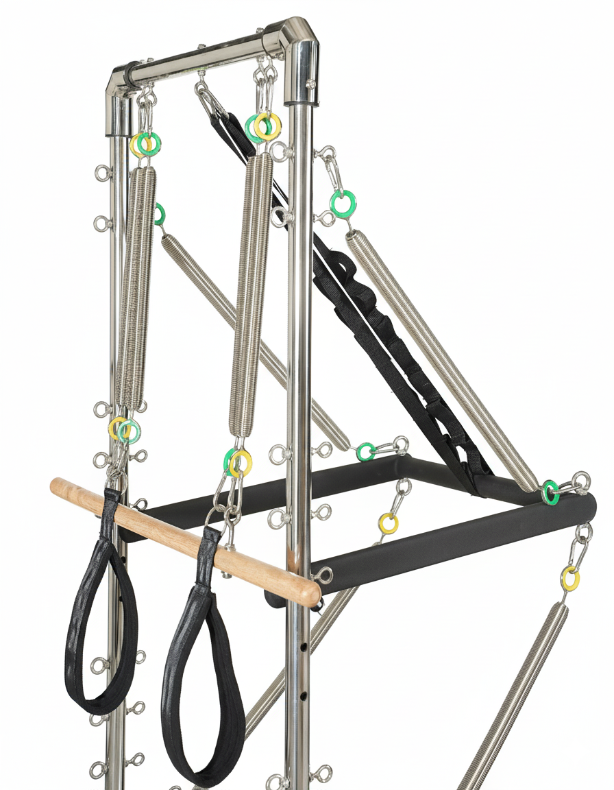 Reformer Pilates con Torre de Aluminio
