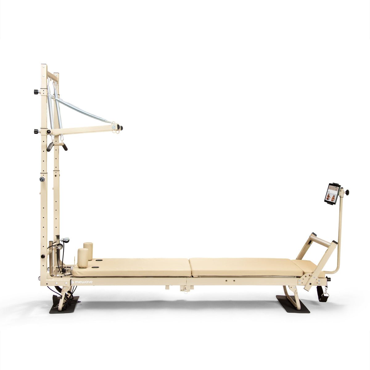 Mewave Pilates Reformer with Tower Bege