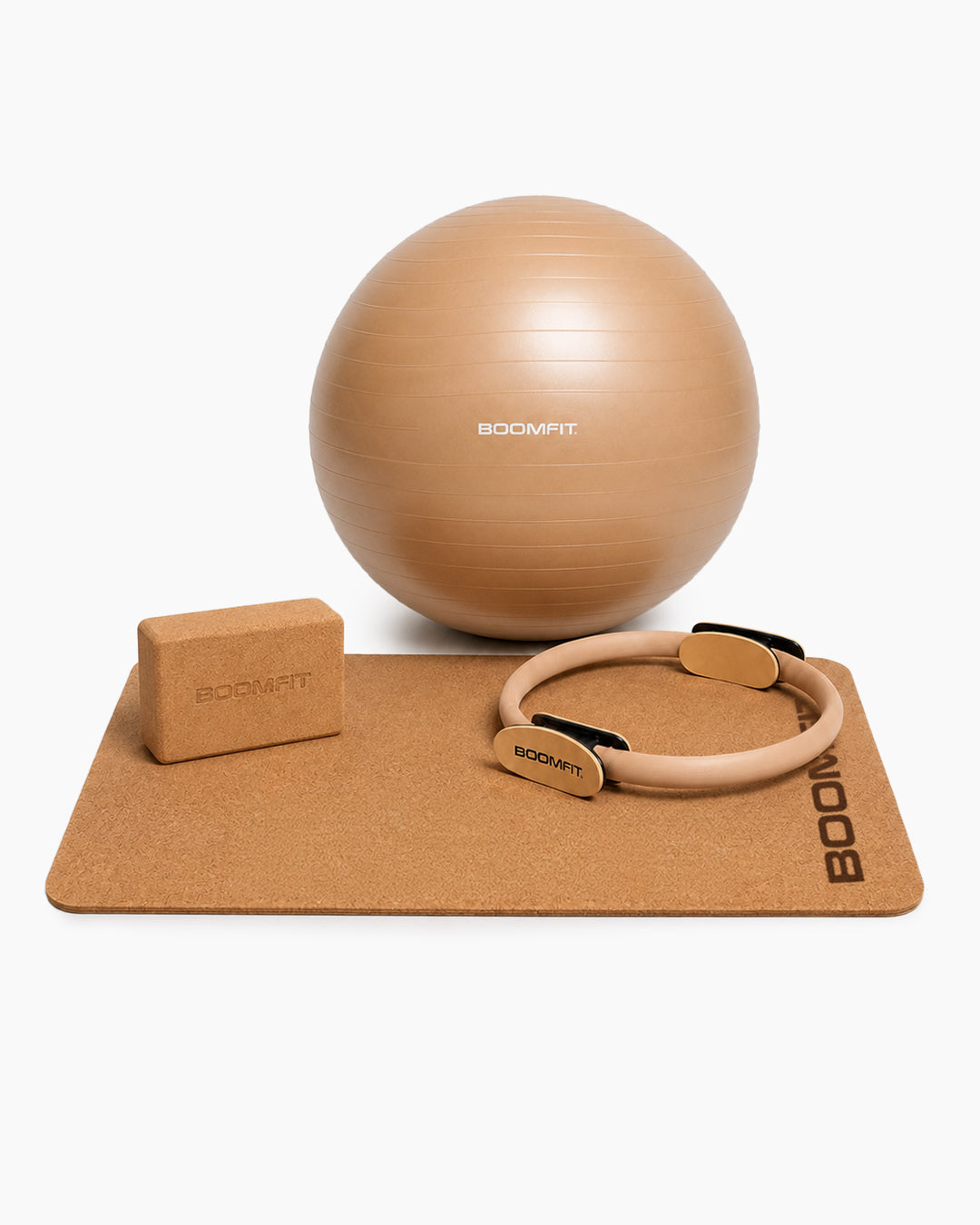 Yoga/Pilates Essentials Pack - Bege