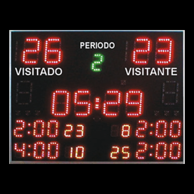 Marcador Electrónico Polideportivo Plus Maxi
