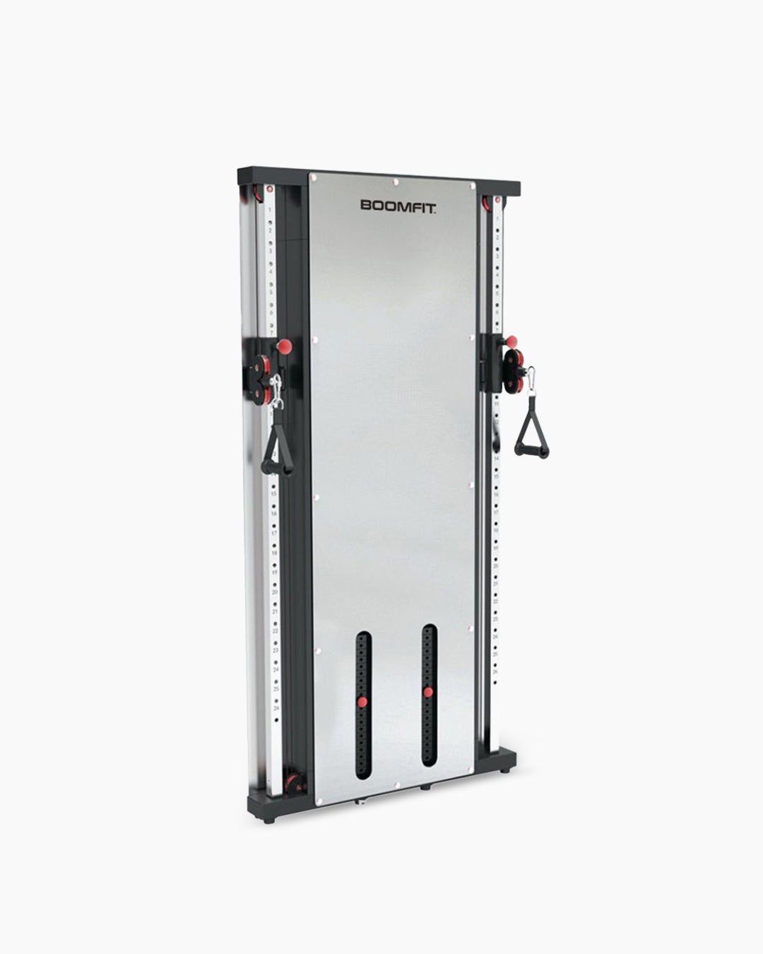 Doppel-Kabelzug Wandmontage (Gespiegelt)