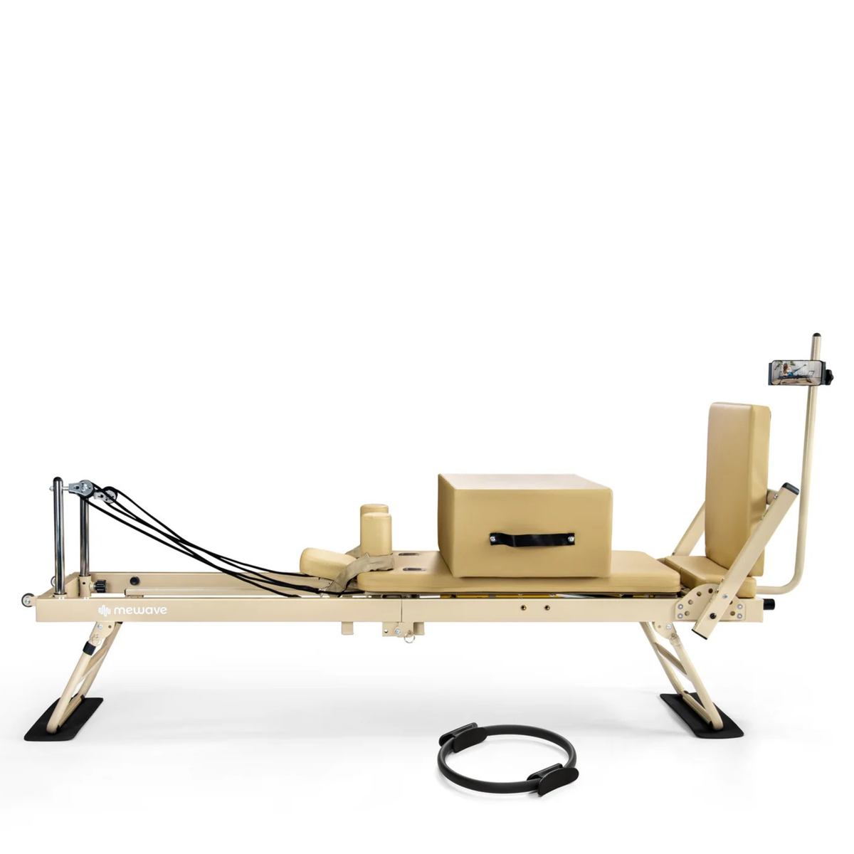 Mewave Pilates Reformer Bundle Bege