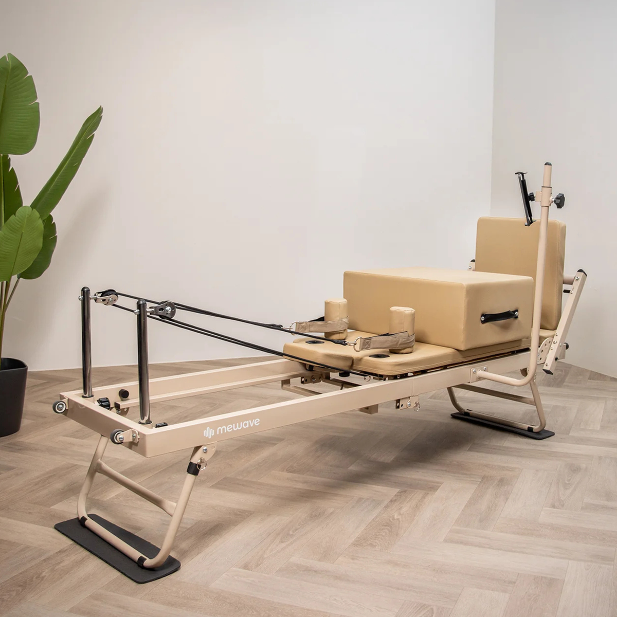 Mewave Pilates Reformer Bundle Bege