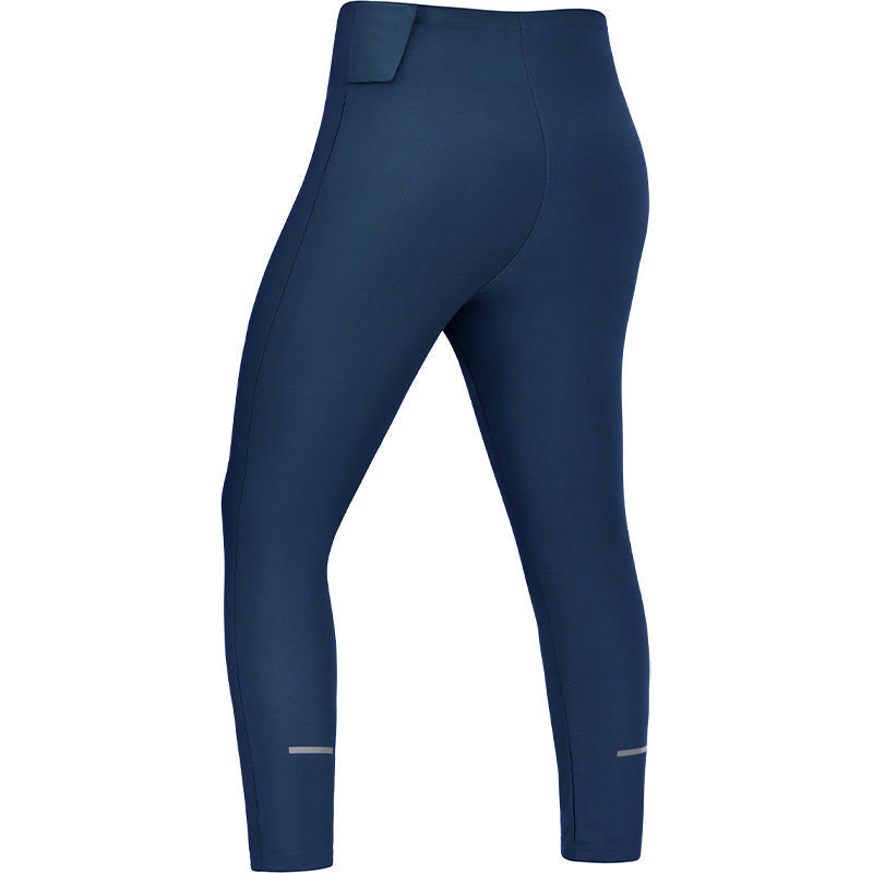 RDX SAUNA SWEAT LEGGINGS FOR WOMEN#color_blue