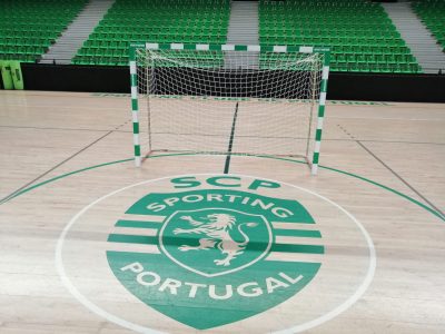 Portería de Balonmano en Tubo de Acero Cuadrado de 80 mm