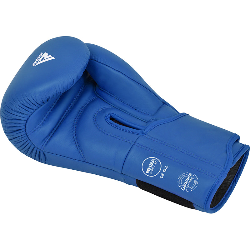 RDX IBA Luvas de boxe para competições amadoras Azul - RDX d677f97447