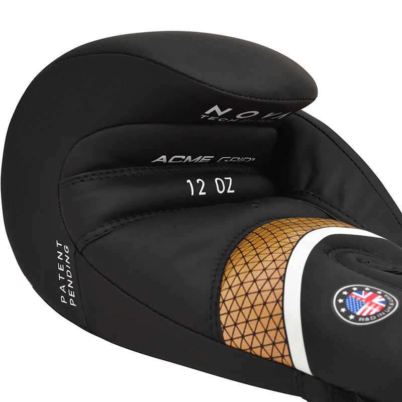 RDX BOXING GLOVES AURA PLUS T-17#color_golden