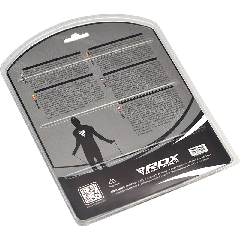 RDX C4 Aluminum Handle Jump Rope