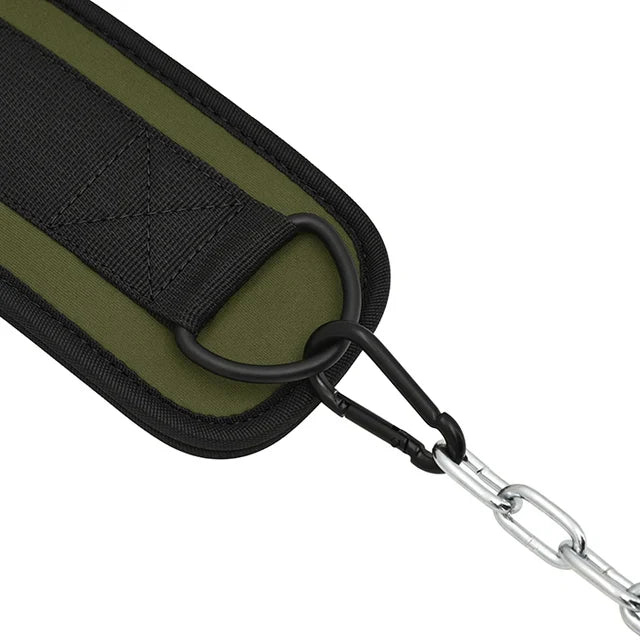 Cinto de mergulho para treino com pesos RDX T7 Elite com corrente