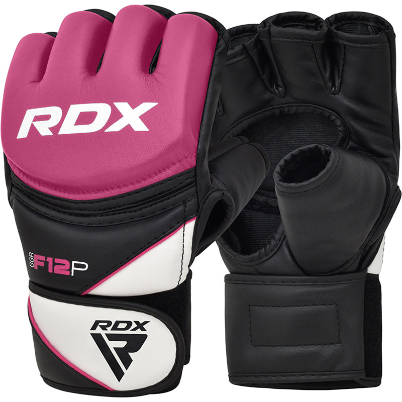 RDX F12 Feminino Rosa Luvas de MMA - RDX 77b98b60bb