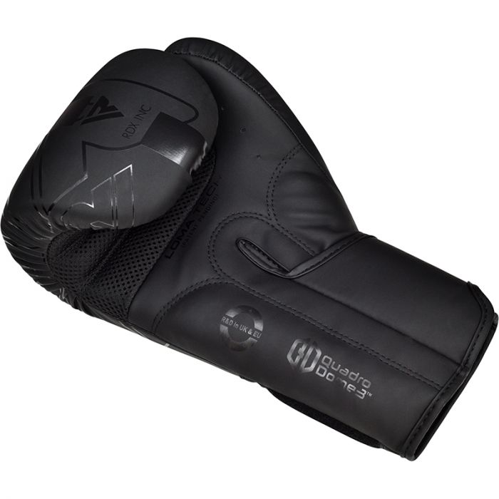 RDX F6 Kara Boxing Training Gloves Black#color_black