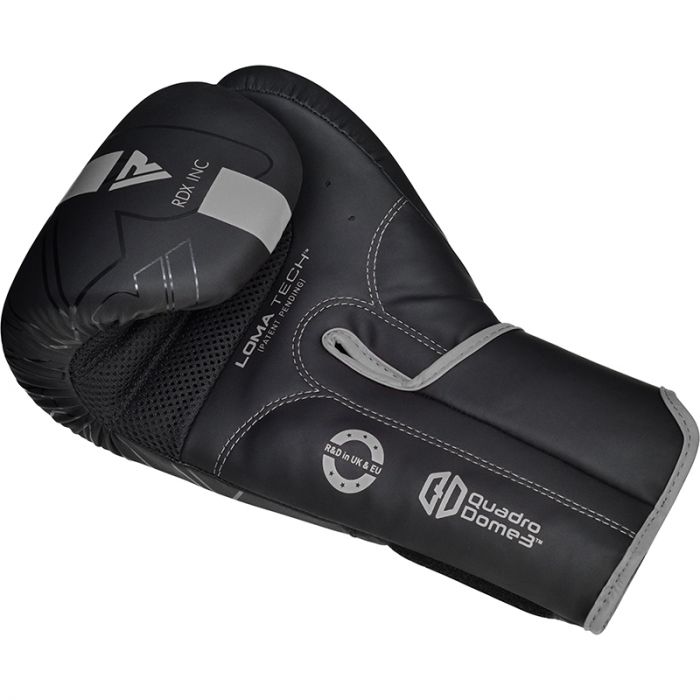 RDX F6 Kara Kids Boxing Gloves 6oz#color_silver