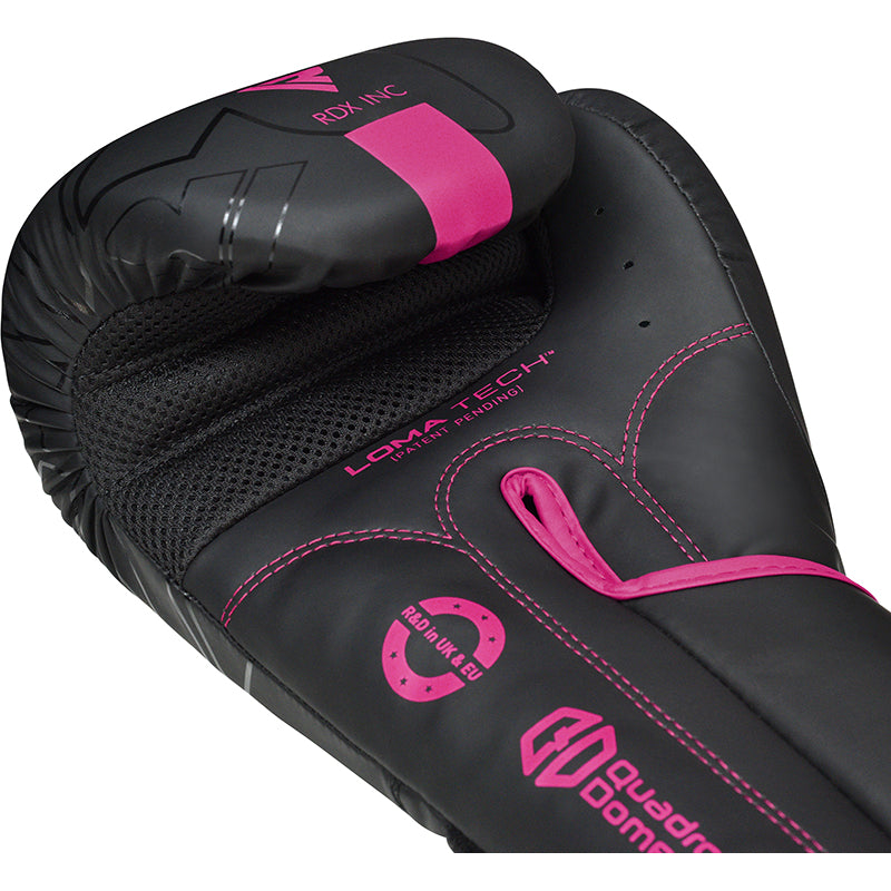 RDX F6 Kara Preto Luvas De Boxe - RDX 2acb0b4fa3