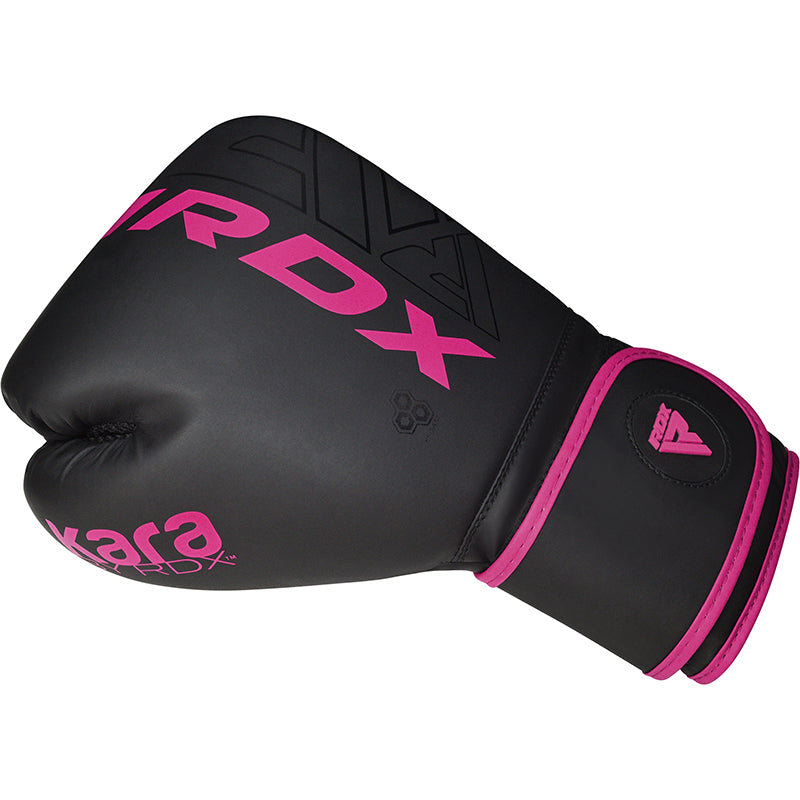 RDX F6 Kara Preto Luvas De Boxe Mulheres - RDX 08ee81c790