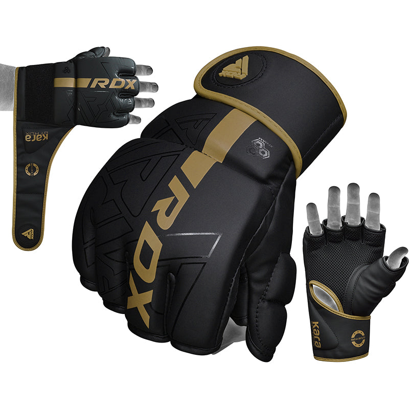 RDX F6 KARA MMA Luvas de Grappling - RDX a6aa9ca815