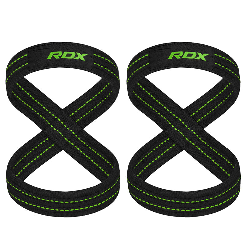 RDX weight lifting 8 Figure Strap#color_army-green