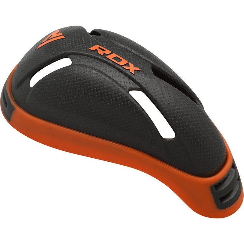 RDX NG Grey / Orange Groin Protective Cup for Boxing MMA Muay Thai Taekwondo Kickboxing BJJ Karate Fight & Training