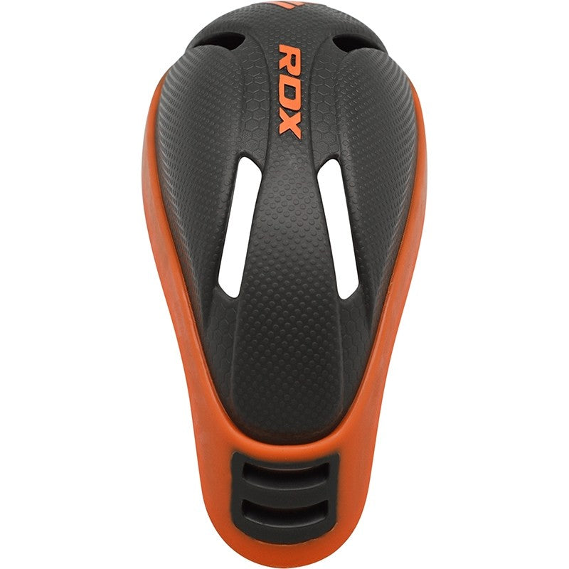 RDX NG Grey / Orange Groin Protective Cup for Boxing MMA Muay Thai Taekwondo Kickboxing BJJ Karate Fight & Training