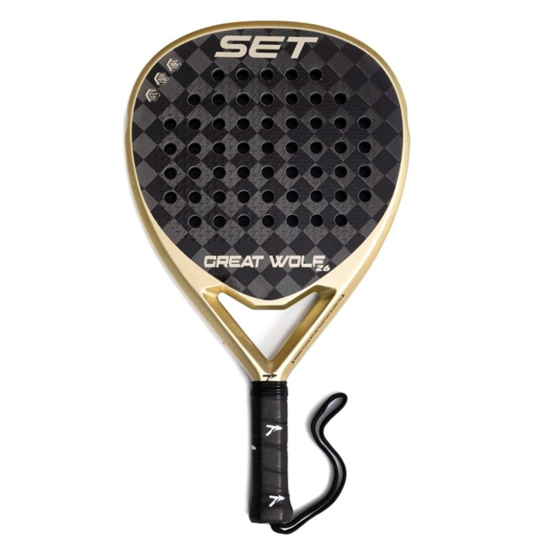 Raquete de Padel Set Great Wolf