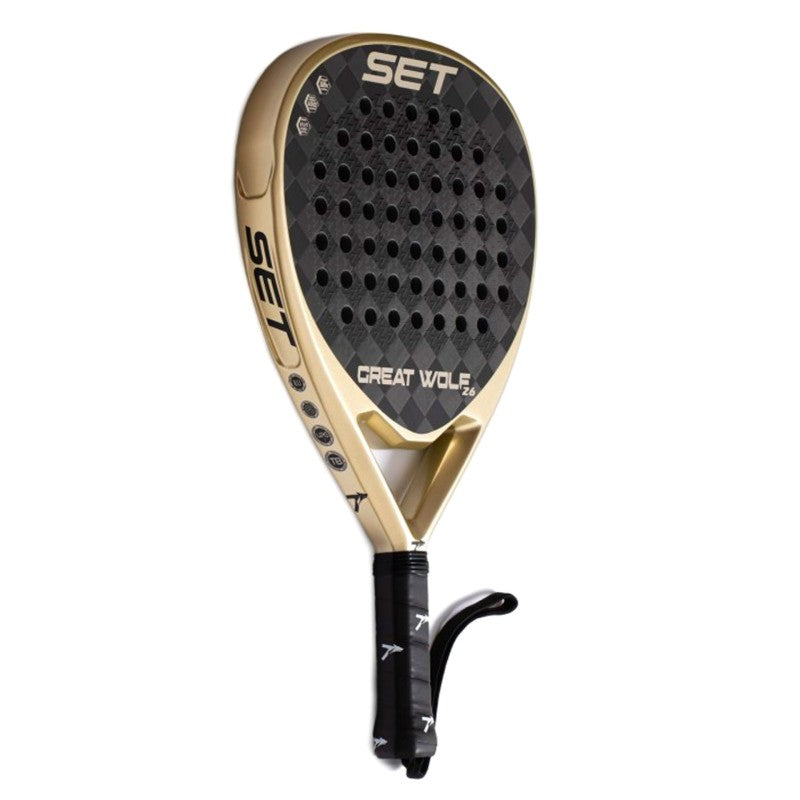 Raquete de Padel Set Great Wolf