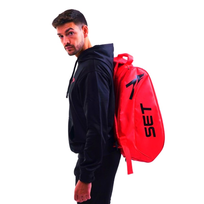Saco de Padel Set Sanyo Red Wolf
