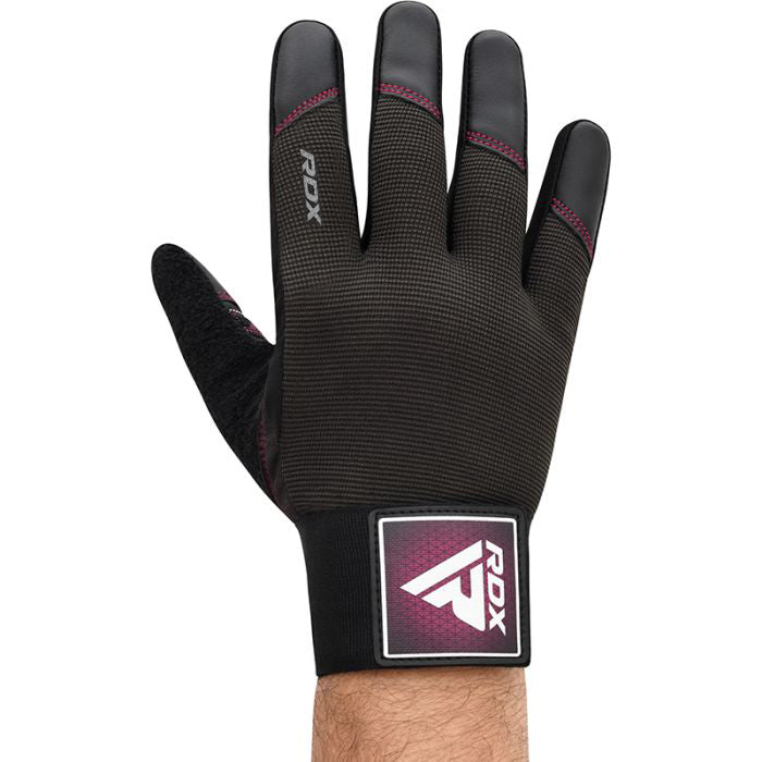 LUVAS DE GINÁSIO DE HALTEROFILIA RDX T2 COM DEDOS COMPLETOS