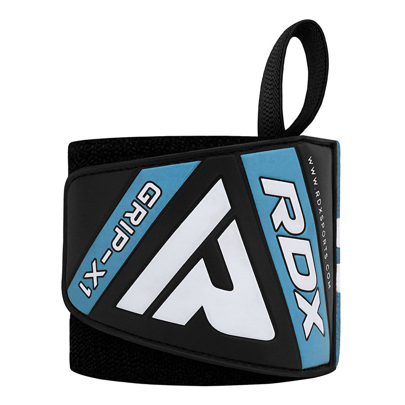 RDX W4 Wrist Support Wraps for Weight Lifting#color_sky-blue