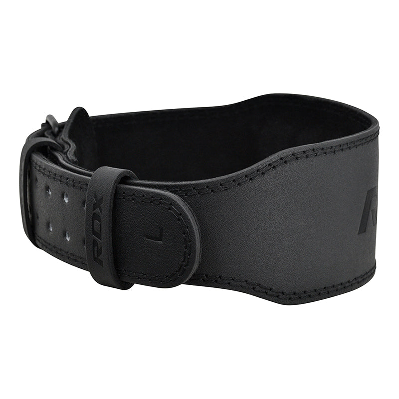 RDX 4 Inch Leather Weightlifting Gym Belt - RDX 5c45a8ddb6