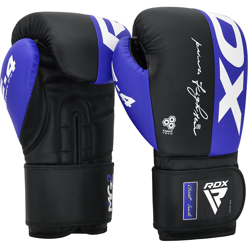 Rdx F4 Luvas De Luta De Boxe Gancho E Laço - RDX 1f23d82b36