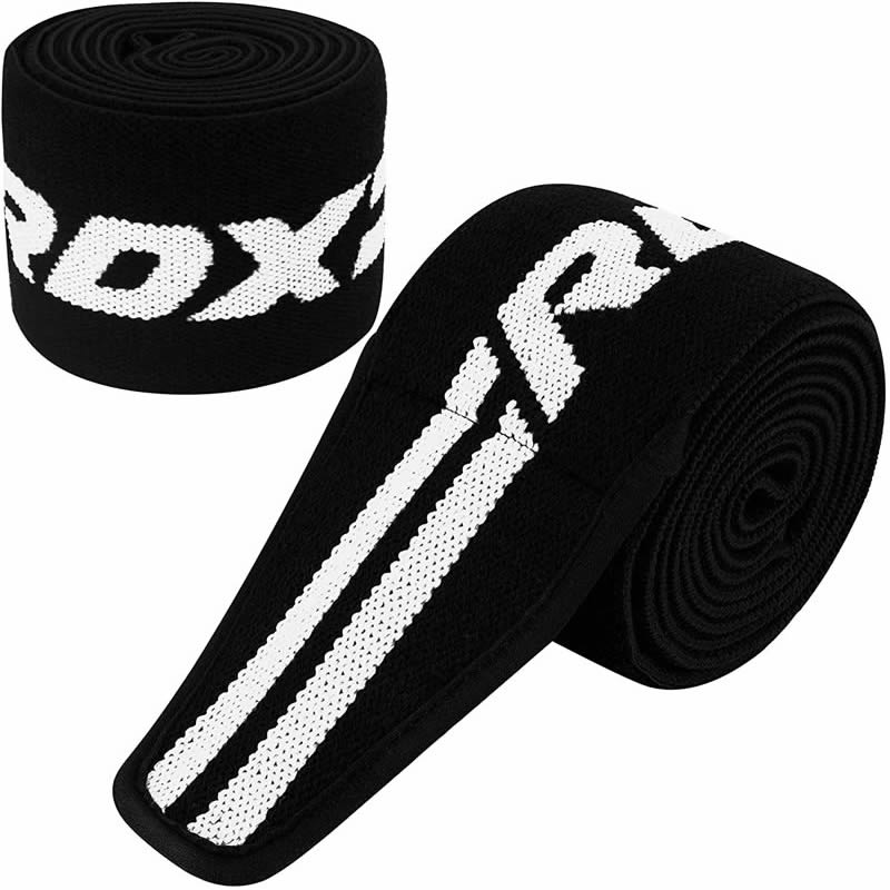 RDX K2 Compression Knee Wraps#color_black