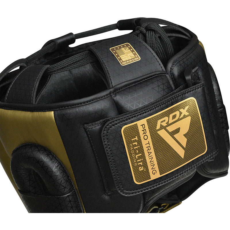 RDX L2 Mark Pro head Guard with Nose Protection Bar#color_golden