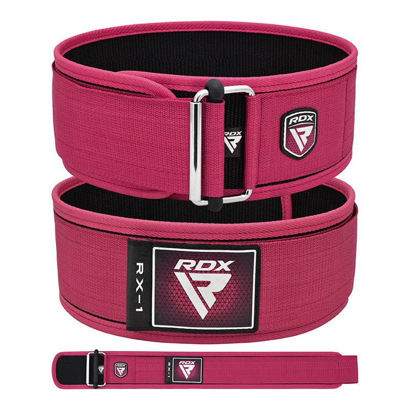 RDX RX1 4†Weight Lifting Belt For Women#color_pink