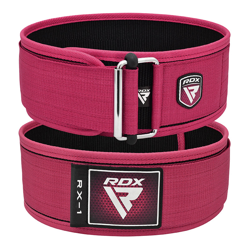 RDX RX1 4†Weight Lifting Belt For Women#color_pink