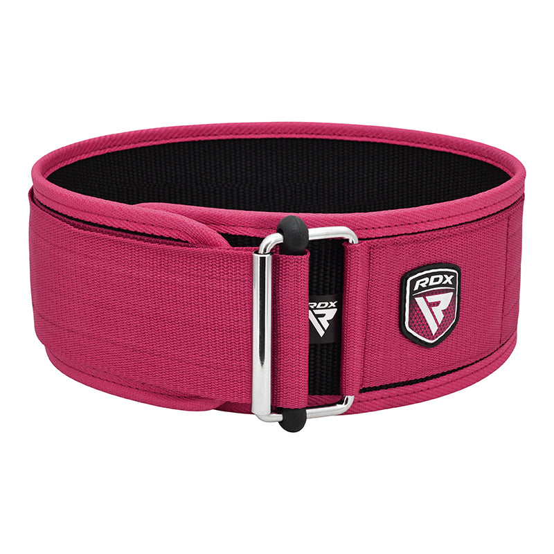 RDX RX1 4†Weight Lifting Belt For Women#color_pink